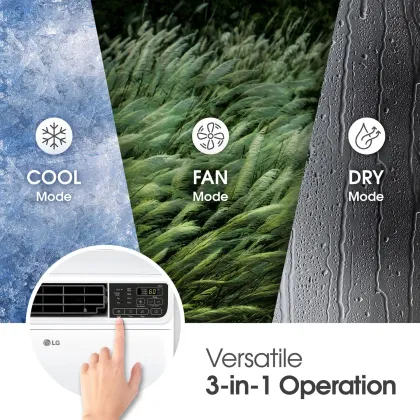 LG LW8024IVSM 8500 BTU 115V Window AC