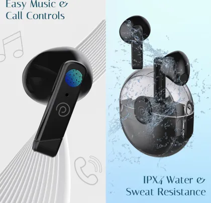 pTron Bassbuds Tunes True Wireless Earbuds