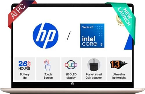 HP OmniBook 5 14-kf0021TU AI Laptop (Intel Core Ultra 5 320/ 16GB/ 512GB SSD/ Win11)
