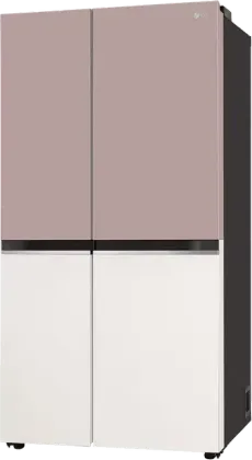 LG GL-B257EPT3 650 L 3 Star Side By Side Refrigerator