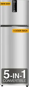 Whirlpool IF INV 278 Lunar Steel Conv-Y 235 L 3 Star Double Door Refrigerator