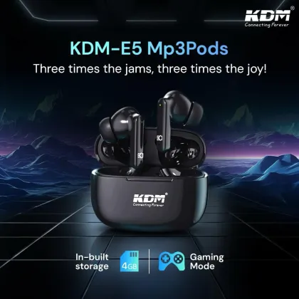 KDM E5 MP3PODS True Wireless Earbuds