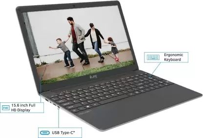 LifeDigital Zed Air CX3 Laptop (5th Gen Core i3/ 4GB/ 1TB 128GB SSD/ Win10 Home)