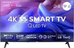 Daiwa D55Q4WOS 55 inch Ultra HD 4K Smart QLED TV