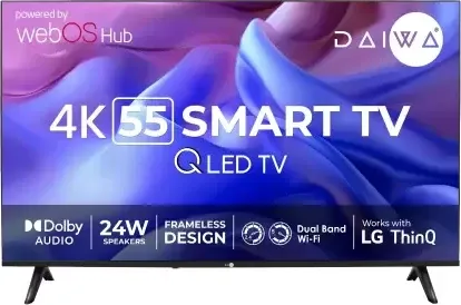 Daiwa D55Q4WOS 55 inch Ultra HD 4K Smart QLED TV
