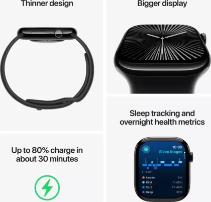 Apple Watch Series 10 46mm (GPS) Price in India 2025, Full Specs - Main Image
