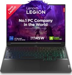 Lenovo Legion 7 16IRX9 83FD000YIN Gaming Laptop vs Dell 5530 G15 Gaming Laptop