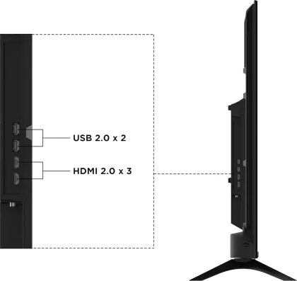 Acer G Series 55 inch Ultra HD 4K Smart LED TV (AR55GT2851UDFL)