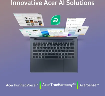 Acer Aspire 14 AI A14-11M NX.JP3SI.001 Laptop ( Qualcomm Snapdragon X X1-26-100/ 16GB/ 512GB SSD/ Win11 Home)