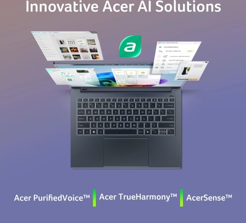 Acer Aspire 14 AI A14-11M NX.JP3SI.001 Laptop ( Qualcomm Snapdragon X X1-26-100/ 16GB/ 512GB SSD/ Win11 Home)