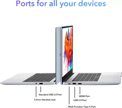 Honor MagicBook 15 Laptop (AMD Ryzen 5/ 8GB/ 256GB SSD/ Win10