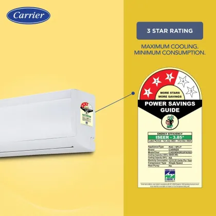 Carrier 24K Durawhite DX CAS24DH3R33F0 2 Ton 3 Star Split AC