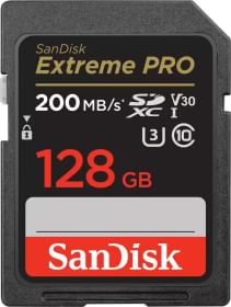 SanDisk Extreme Pro 128 GB UHS-I SDHC Memory Card