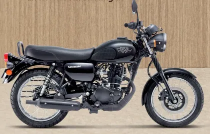 Kawasaki W175 Metallic Ocean Blue