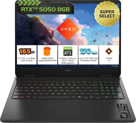 HP Omen 16-am0277TX  Gaming Laptop (Intel Core 7 240H/ 24GB/ 1TB SSD/ Win11/ 8GB RTX 5050 Graph)