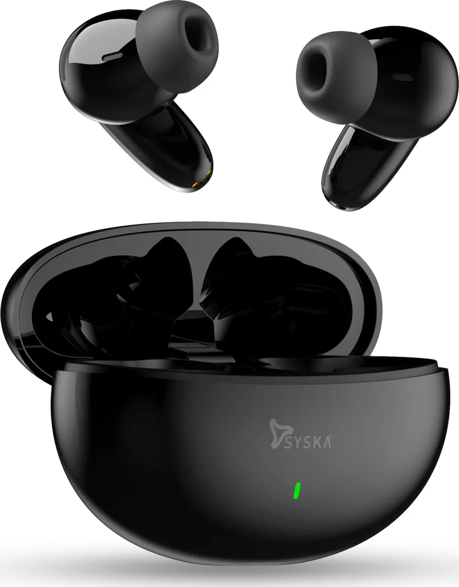 Bluetooth Earbuds Syska Wireless Earphones Syska SonicBuds X2 True
