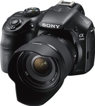 Sony ILCE-3500JY with SEL1850 & SEL55210 Lens Mirrorless Camera