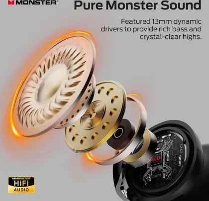 Monster Open Ear AC228 True Wireless Earbuds
