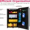 Frigidaire EFR497 4.4 Cu Ft Single Door Mini Refrigerator