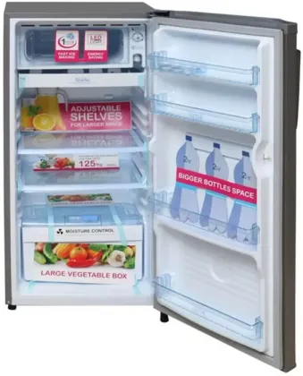 Koryo KDR210S3 190L 3 Star Single Door Refrigerator