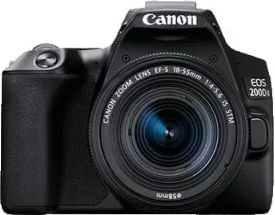 Canon EOS 200D II DSLR Camera (18-55 mm and 55-250 mm Dual Lens Kit)
