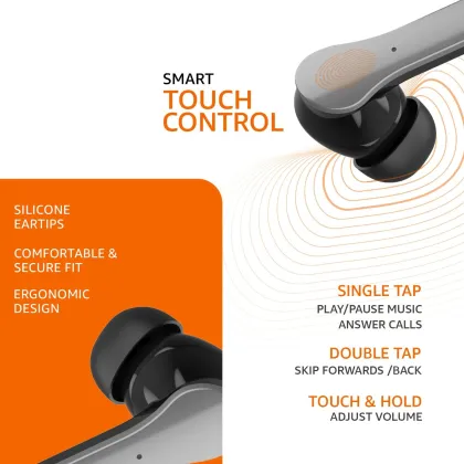AmazonBasics AB-IE4 True Wireless Earbuds