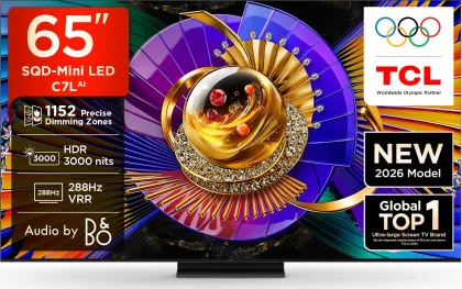 TCL C7L 65 inch Ultra HD 4K Smart SQD-Mini LED TV (65C7L)