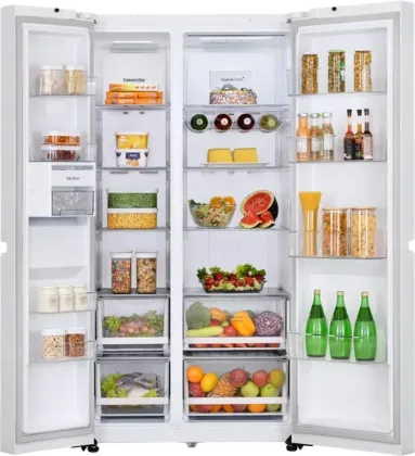 LG GL-B257DMK3 635 L 3 Star Side By Side Refrigerator