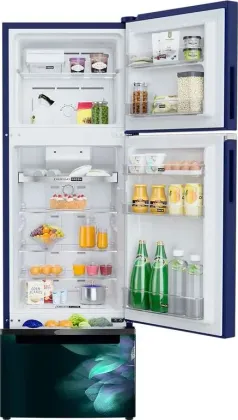 Whirlpool PRONXT SP285 3D PRM Blue Petalia 237 L 2 Star Triple Door Refrigerator