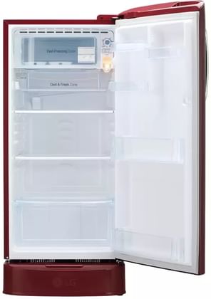 LG GL-D201ARGX 190 L 4-Star Direct Cool Single Door Refrigerator