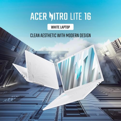 Acer Nitro Lite NL16-71G NH.D5ASI.002 Gaming Laptop (13th Gen Core i7/ 8GB/ 512GB SSD/ Win11/ 6GB RTX4050)