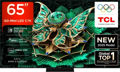 TCL C7K 65 inch Ultra HD 4K Smart Mini LED TV (65C7K)