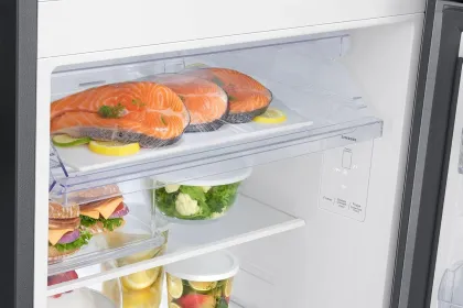 Whirlpool NEO DF278 PRM Titan Steel-Y 235 L 2 Star Double Door Refrigerator