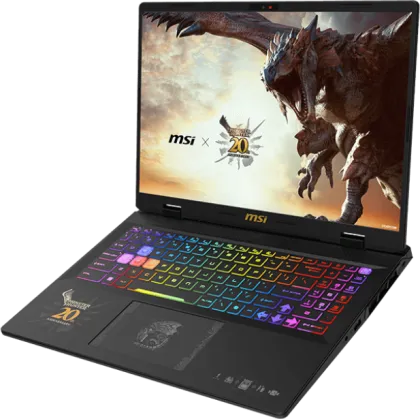 MSI Crosshair 16 HX Monster Hunter Edition D14VFKG-408IN Gaming Laptop (14th Gen Core i7/ 16GB/ 1TB SSD/ Win11/ 8GB RTX4060)