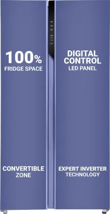 Haier HES-690IM-P 596 L 2 Star Side by Side Refrigerator