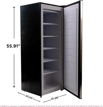 Frigidaire EFRF694 6.5 Cu Ft Single Door Upright Freezer