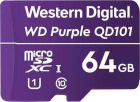 Western Digital QD101 64 GB MicroSDXC Class 10 Memory Card