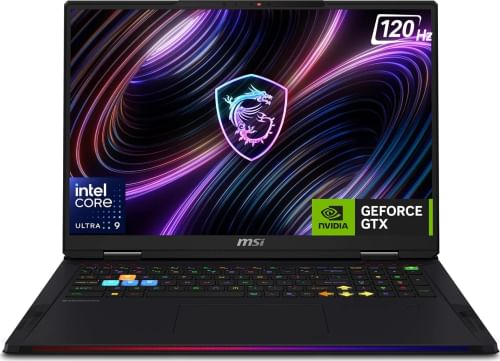 MSI Raider 18 Max HX A2WI-1257IN Gaming Laptop (Intel Core Ultra 9 290HX/ 32GB/ 2TB SSD/ Win11 Home/ 16GB Graph)
