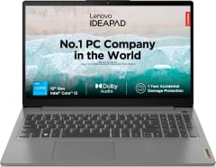 Lenovo IdeaPad 3 82RK017RIN Laptop vs HP 15-fd0063TU Laptop