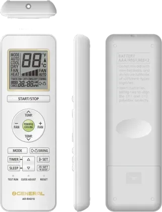 O General ASGG36CETB-B 3 Ton 5 Star Inverter Split AC