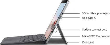 Microsoft Surface GO 2 STQ-00013 Laptop (Pentium Gold 4425Y/ 8GB/ 128GB SSD/ Win10 Home)
