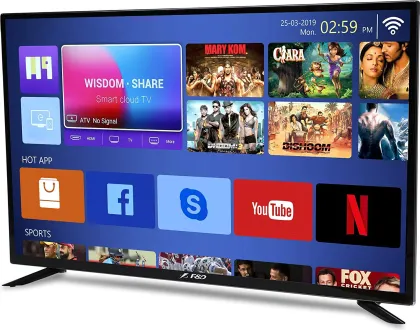 F&D TLT-5004USHG 49-inch Ultra HD 4K Smart LED TV