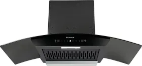 Faber Hood Orient 3D IN HC SC FL BK 90cm Wall Mounted Chimney