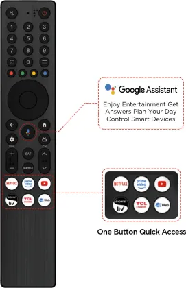 TCL Q6CS 65 inch Ultra HD 4K Smart Mini LED TV (65Q6CS)
