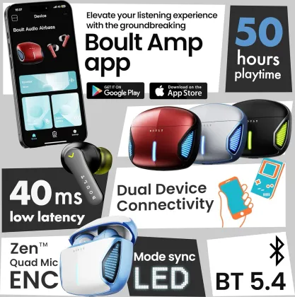Boult Audio Z20 Gaming True Wireless Earbuds