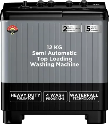 Acer AR12SAMBGL124D 12 Kg Semi Automatic Washing Machine