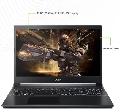 Acer Aspire 7 A715-75G (NH.Q87SI.001) Laptop (9th Gen Core i5/ 8GB/ 512GB SSD/ Win10 Home/ 4GB Graph)