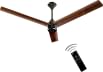 Luker Crown Wood 1200 mm 3 Blade BLDC Ceiling Fan