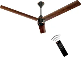 Luker Crown Wood 1200 mm 3 Blade BLDC Ceiling Fan