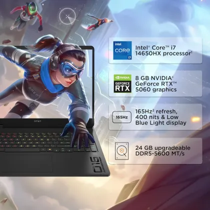 HP Omen 16-am0239TX Gaming Laptop (14th Gen Core i7/ 24GB/ 1TB SSD/ Win11/ 8GB RTX 5060 Graph)